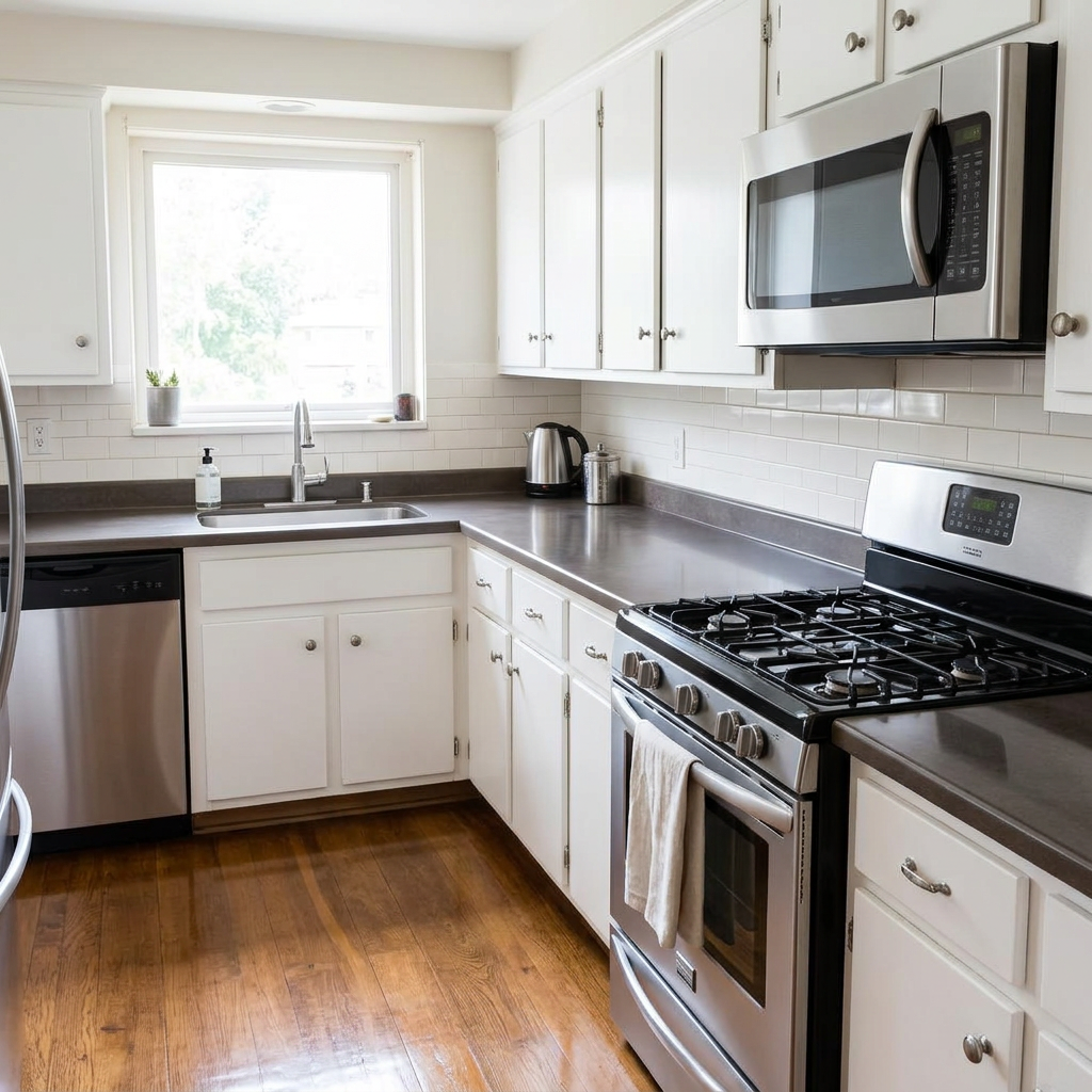 After — Kitchen Deep Clean